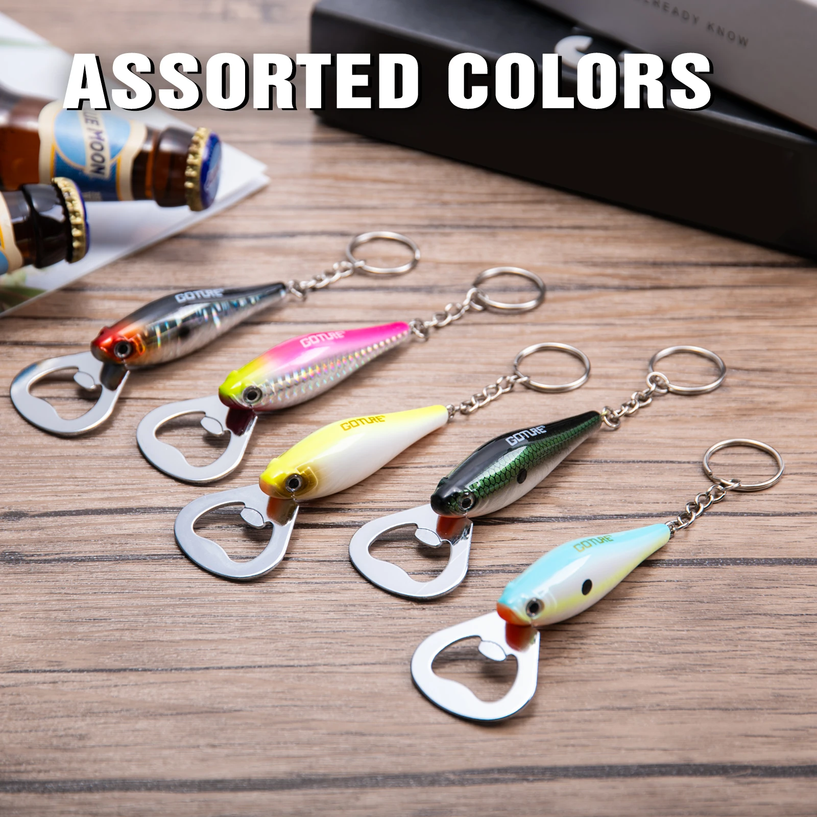 Fishing Lure Kit - Goture-Leurre de pêche en acier au