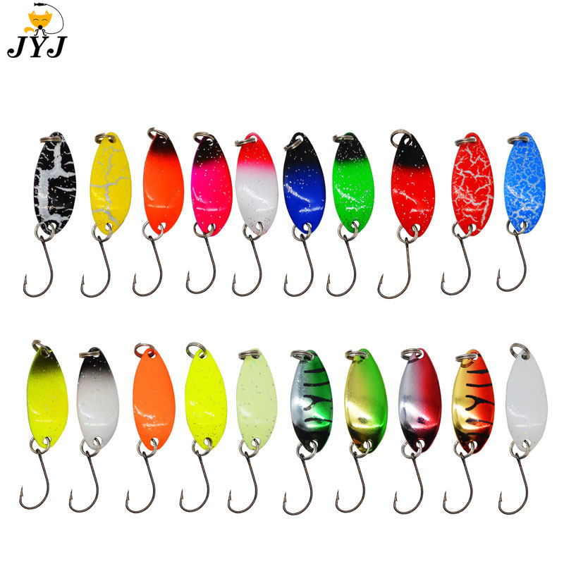 Fishing Lure Kit - 20 couleurs 3g métal leurre de
