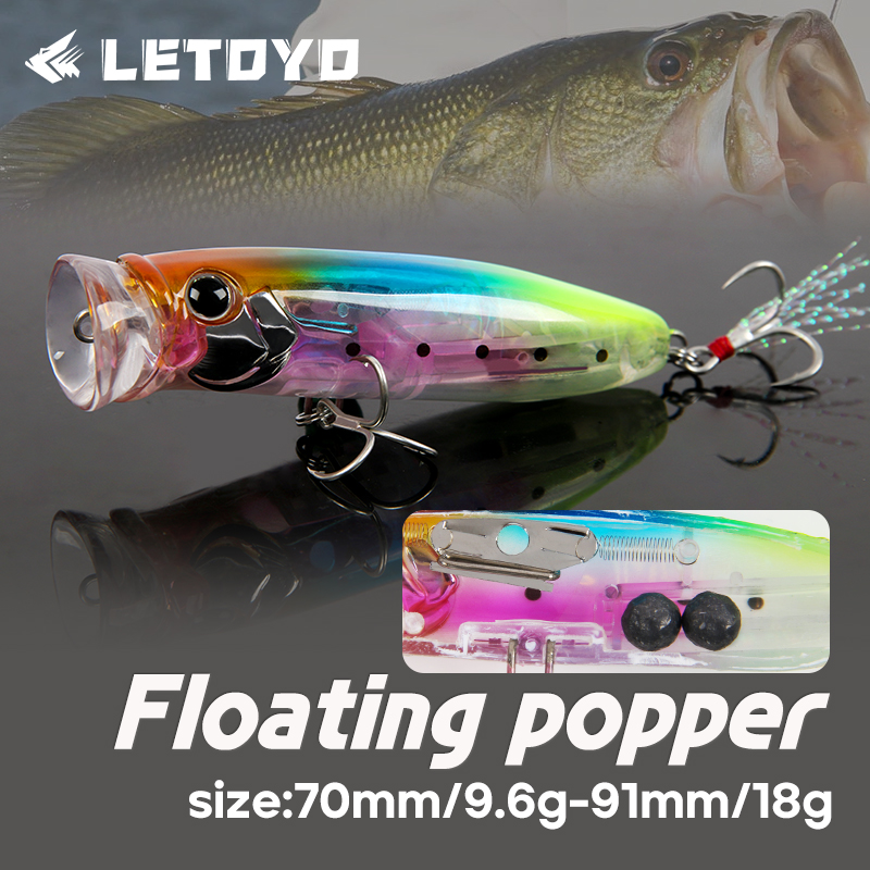 Fishing Lure Blade Bait - LETOYO Leurre de pêche 10g 18g