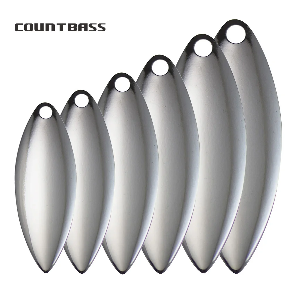 Fishing Lure Blade Bait - Countbass 50pcs taille 1-6 lames de