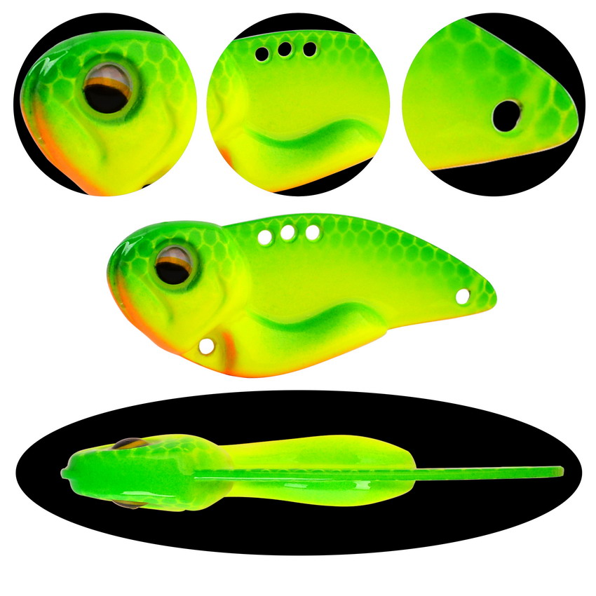 6 pièces métal VIB leurres de  - Fishing Lure Blade Bait avis et prix