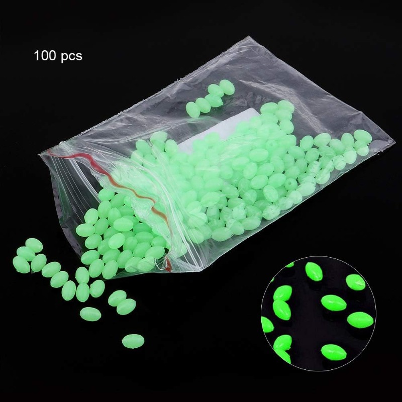 100 pcs/lot ovale nuit lumineu - Fishing Lure Making Kit avis et prix