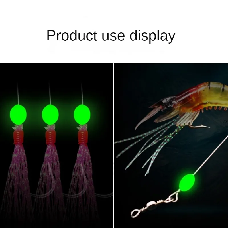 100 pcs/lot ovale nuit lumineu - Fishing Lure Making Kit avis et prix