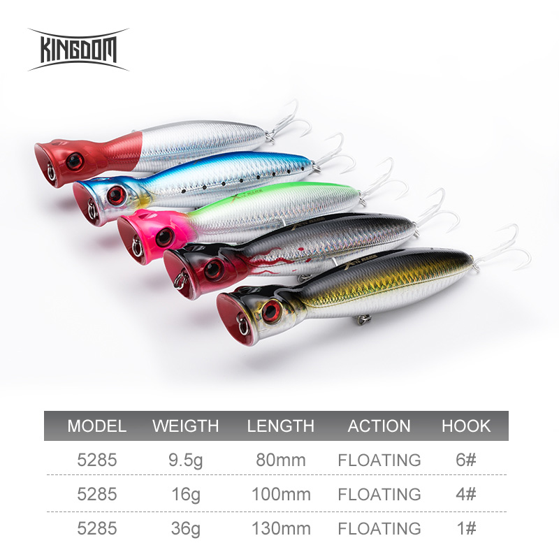 Kingdom flottant Popper leurre - Fishing Lure Popper avis et prix