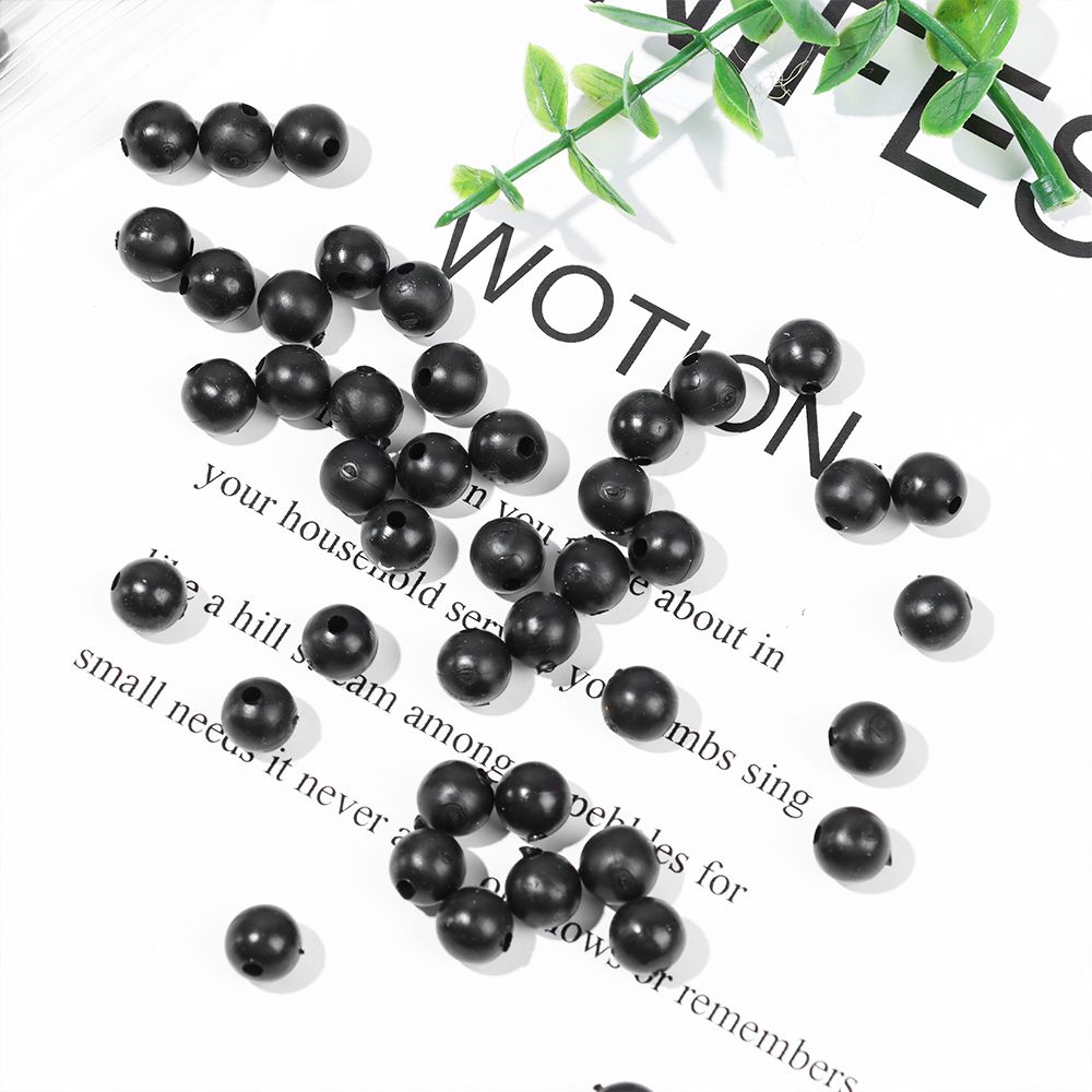 Perles de pêche noires rondes  - Fishing Lure Accessories avis et prix