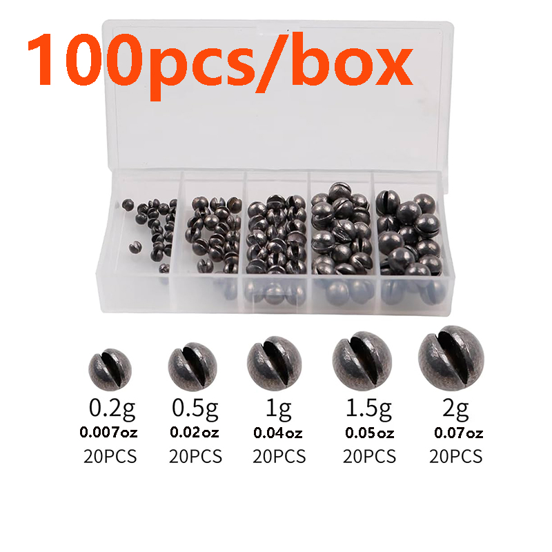 Boîte de 100 plombs à ouvertur - Fishing Lure Box avis et prix