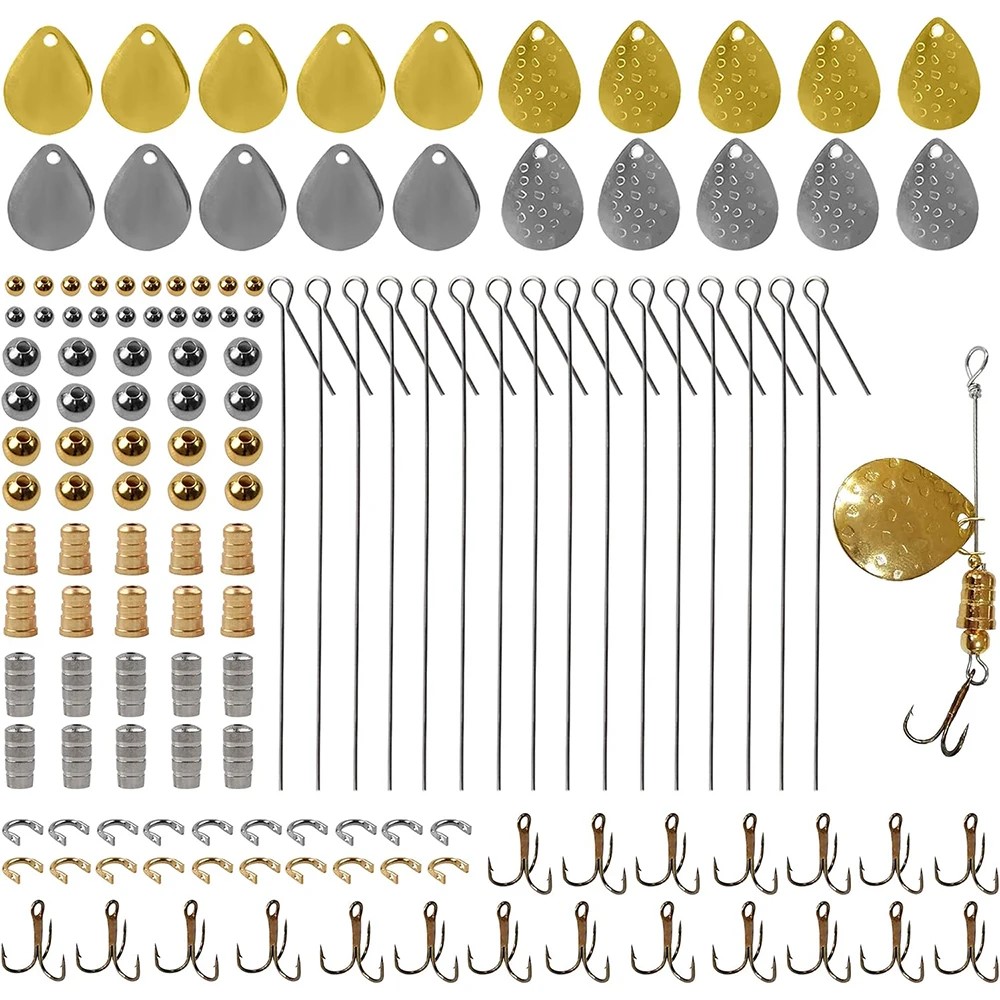 140 pièces Kit de fabrication  - Fishing Lure Blade Bait avis et prix