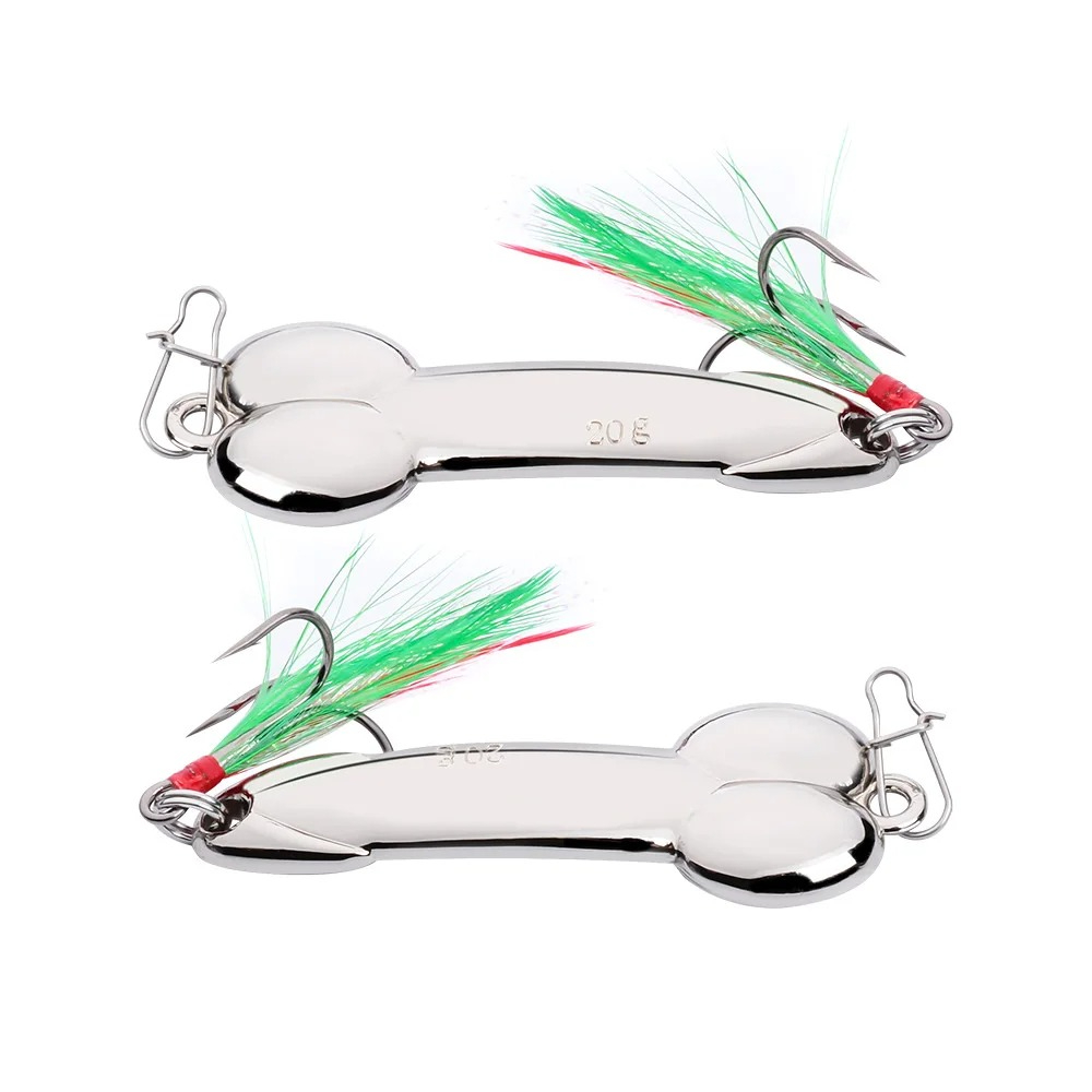 Cuillère en métal forme de pén - Fishing Lure Spoon avis et prix