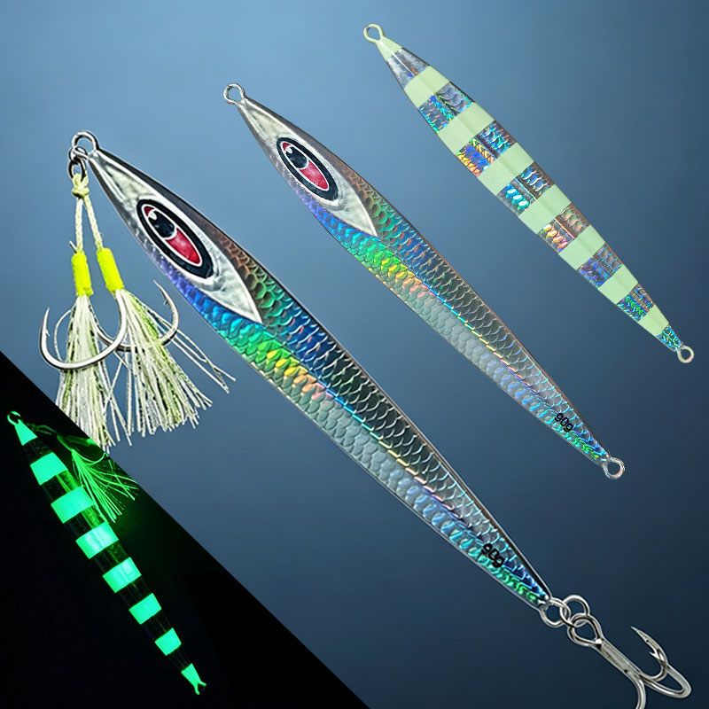 Jig vertical à lame longue pou - Fishing Lure Blade Bait avis et prix