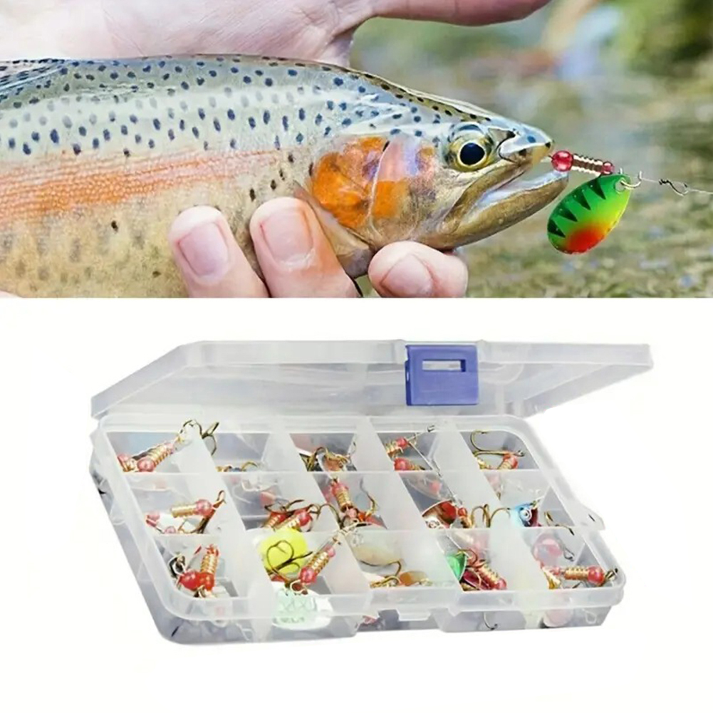 30 leurres de pêche en métal a - Fishing Lure Spinner avis et prix
