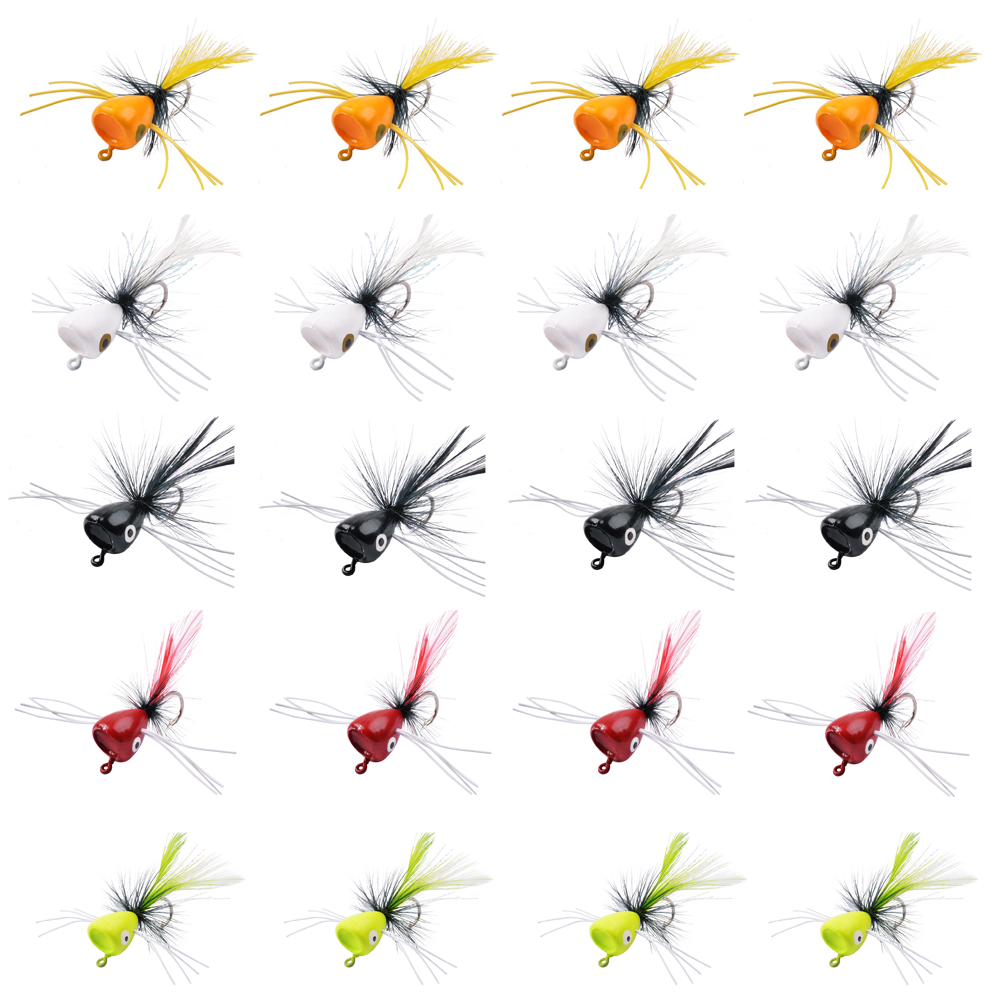 5 pièces mousse mouche leurres - Fishing Lure Popper avis et prix